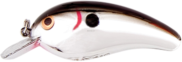 Picture of Cotton Cordell Big O Square Lip Crankbait, 2 1/4", 1/3 Oz, Chrome/Black, Floating