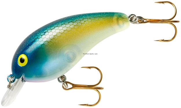 Picture of Cotton Cordell Big O Square Lip Crankbait, 2.25", 1/3Oz, Dives 3'-5' Blue Back Herring