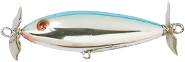 Picture of Cotton Cordell Crazy Shad, 3", 1/2 Oz, Chrome Blue Back