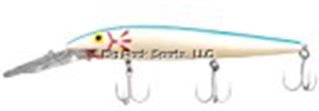 Picture of Cotton Cordell Deep Diving Red Fin, 5", 5/8 Oz, Pearl/Blue, Floating