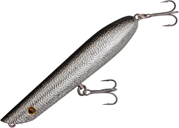 Picture of Cotton Cordell Pencil Popper, 4.5 In, 3/4 Oz, Chrome Black Back