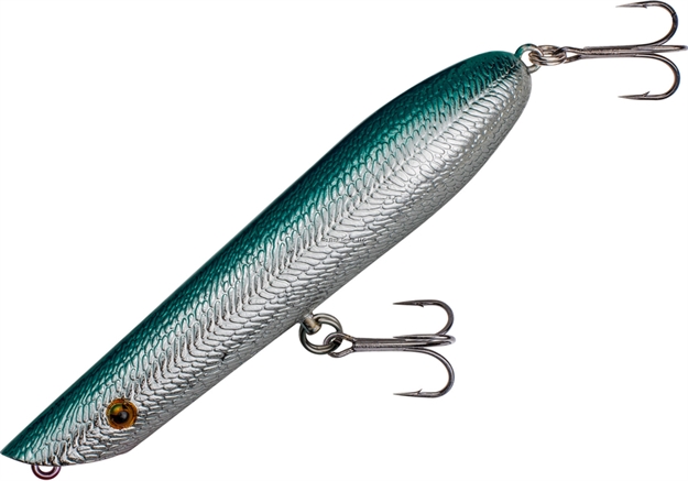 Picture of Cotton Cordell Pencil Popper, 4.5 In, 3/4 Oz, Chrome Blue Back