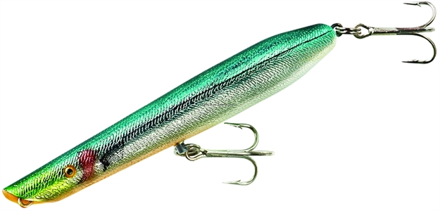 Picture of Cotton Cordell Pencil Popper Topwater Bait, 6", 1 Oz, Baby Blue Fish, Floating