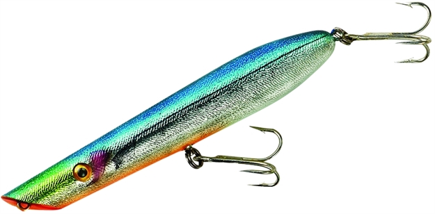 Picture of Cotton Cordell Pencil Popper Topwater Bait, 7", 2 Oz, Baby Blue Fish, Floating