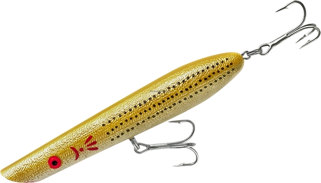 Picture of Cotton Cordell Pencil Popper Topwater Bait, 7", 2 Oz, Peral Yellow, Topwater