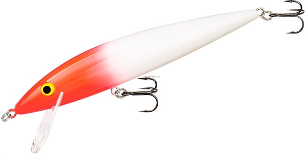 Picture of Cotton Cordell Shallow CC Minnow, 4 In, 5/16 Oz, White Red Head