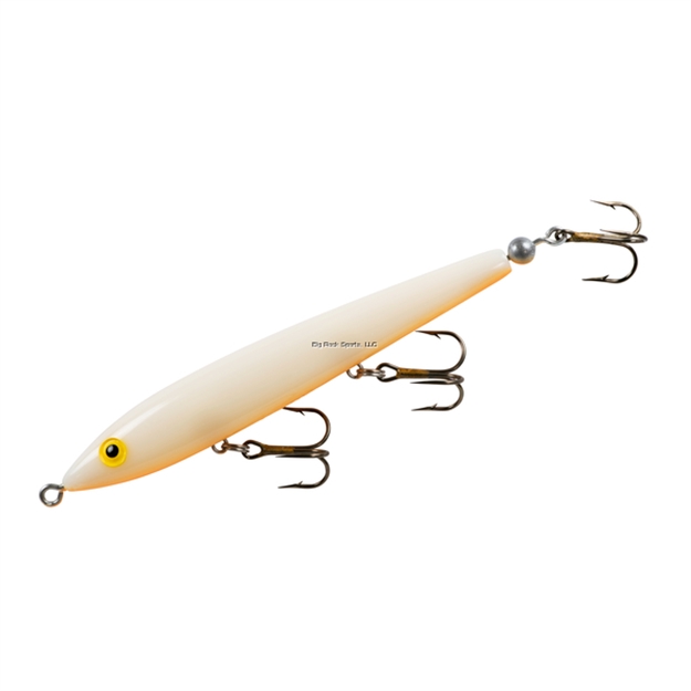 Picture of Cotton Cordell Tail Weighted Boy Howdy, 4 1/2", 3/8Oz,  #4 Hooks, Bone Orange