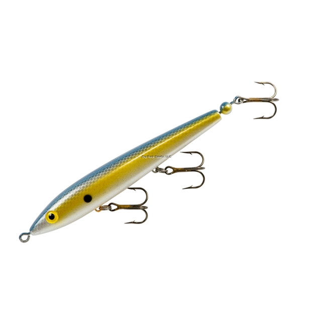 Picture of Cotton Cordell Tail Weighted Boy Howdy, 4 1/2", 3/8Oz, #4 Hooks, Foxy Shad