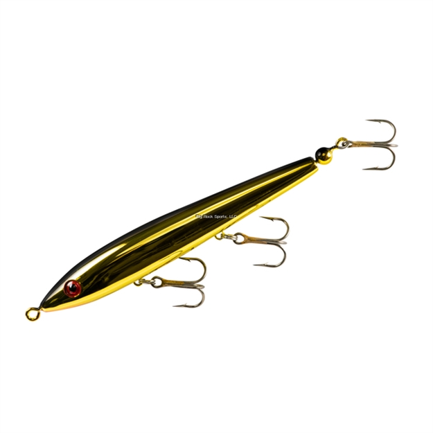 Picture of Cotton Cordell Tail Weighted Boy Howdy, 4 1/2", 3/8Oz, #4 Hooks, Gold/Black