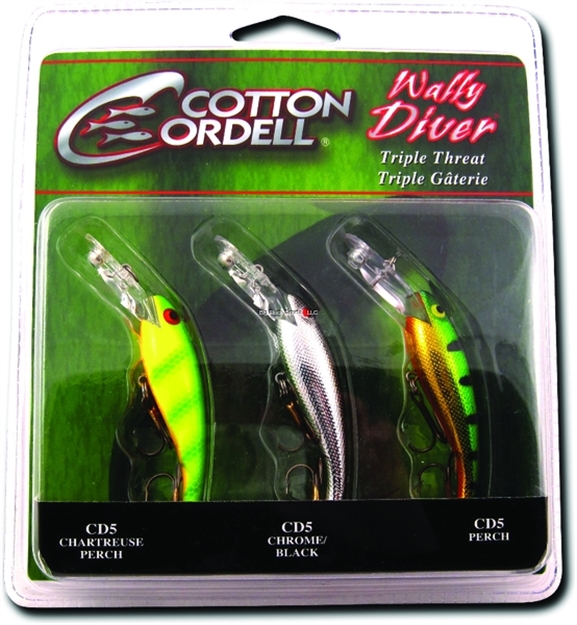 Picture of Cotton Cordell Wally Diver 3Pk