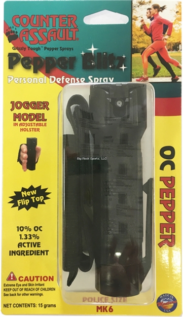 Picture of Counter Assault 15 Gram Canister Police Jogger Model With Holster