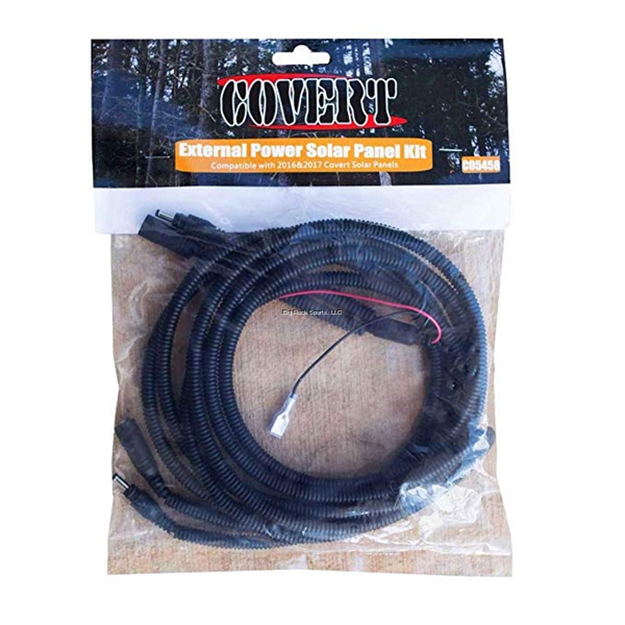 Picture of Covert Replacement Solar Panel Kit For Covert Solar Panel, Cable Extender-10Ft, Camera Connector Cable W/Terminal