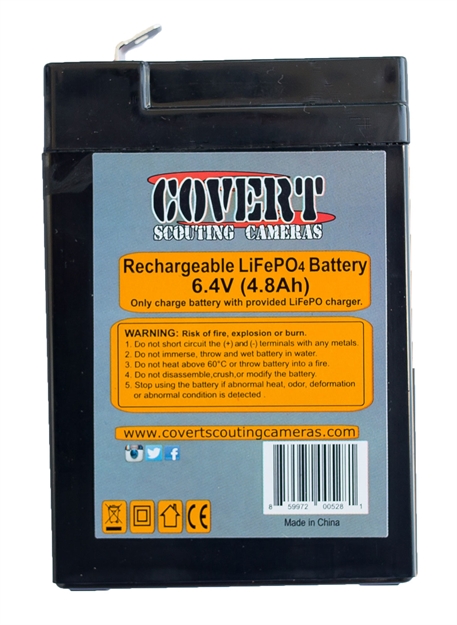 Picture of Covert Scouting Cameras 5281 Lifepo Rechargeable Battery 6.40V