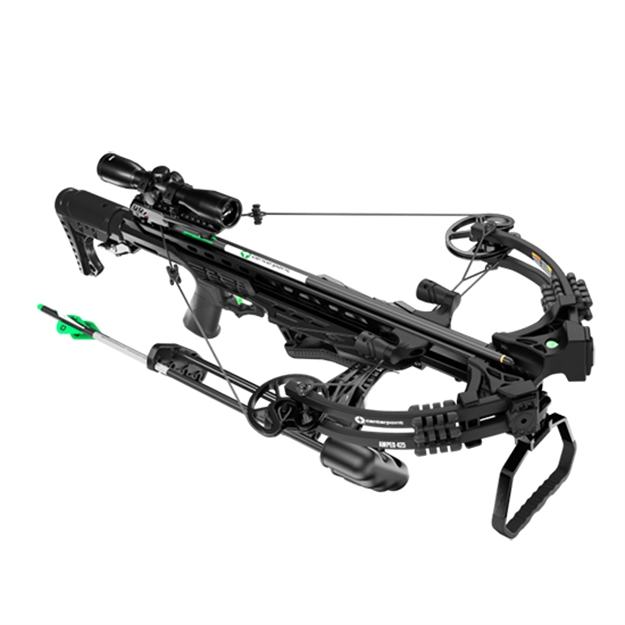Picture of  Centerpoint C0003 Amped 425 W/Silent Crank 425Fps 7.8 Lbs 36" Black 843382004866