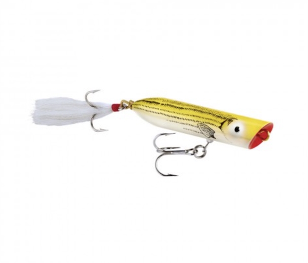 Picture of Creek Chub Striper Strike Popper, 3.50", 3/4Oz, Yellow Croaker, Sinking