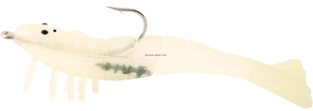 Picture of Creme Lures Killer Diller Shrimp, 3 1/2", 1/4 Oz, Glow, 1/Pack