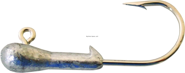 Picture of Creme Lures Lit'l Fishie Jighead, 3/8 Oz, Unpainted, 3/Pack