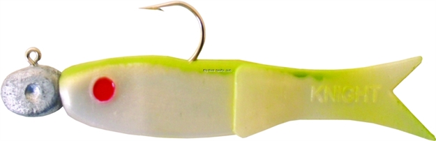Picture of Creme Lures Lit'l Fishie Minnow, 2 1/2", 1/4 Oz, Pearl Green, 1/Pack
