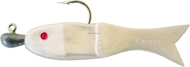 Picture of Creme Lures Lit'l Fishie Minnow, 3 1/2", 3/8 Oz, Pearl, 1/Pack