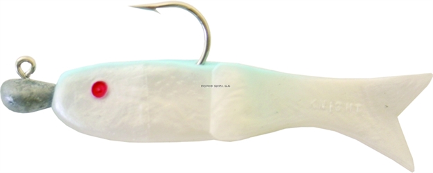 Picture of Creme Lures Lit'l Fishie Minnow, 3 1/2", 3/8 Oz, Pearl Blue, 1/Pack