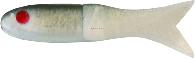 Picture of Creme Lures Lit'l Fishie Minnow Snack Pack, 1 1/2", White Pearl Gray Back, 25/Pack