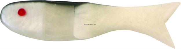 Picture of Creme Lures Lit'l Fishie Minnow Snack Pack, 3 1/2", White Pearl Gray Back, 25/Pack