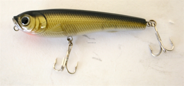 Picture of Creme Lures Pond Favorite Topwater Bait, 2 3/4", Black Back, Floating, 1/Pack