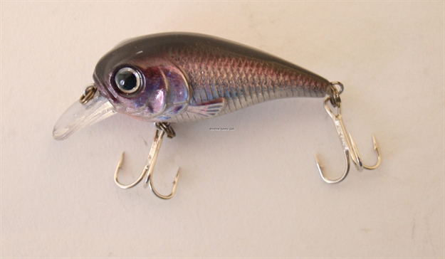 Picture of Creme Lures Pond Favorites Shallow Crankbait, 2 1/8", Black Purple Back, Floating, 1/Pack