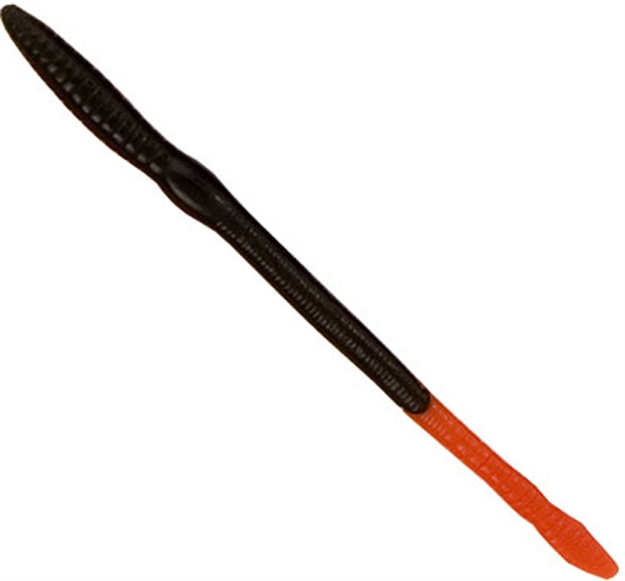 Picture of Creme Lures Scound 8" 12Pk-Blk/Fire Tail 387-99 28562011159