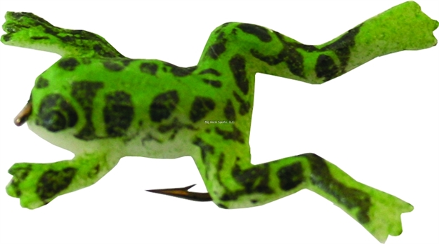Picture of Creme Lures Small Green Frog, 2/Pack