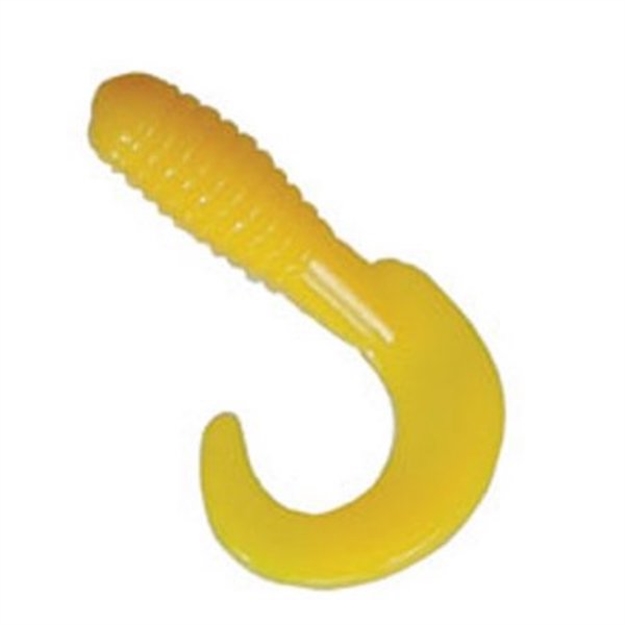 Picture of Creme Lures ST 2" Curl Tail Grub Yel