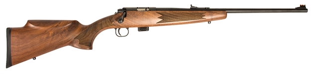 Picture of  Crickett Ksa20020 Model 722 Classic 22 LR 7+1 20" Blued Button Rifled Target Barrel, Blued Stainless Steel Receiver, Fixed Walnut Stock, Right Hand 611613200208