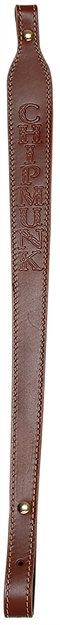 Picture of  Chipmunk 80021 Rifle Sling  Brown Leather Adjustable Oal 645221800215
