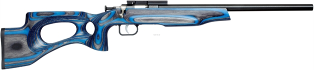 Picture of Keystone Crickett Bolt Action Youth Rifle, 22 Lr, Single Shot, EZ Loader, Scope Mount, Target Model, 16.125" SS Bbl, Blue Lam