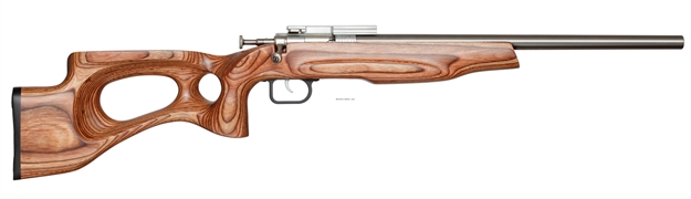 Picture of Crickett, Keystone Youth Rifle, 22 Lr, Single Shot, EZ Loader, Scope Mount, Target Model, 16.125" SS Bbl, Brown Lam