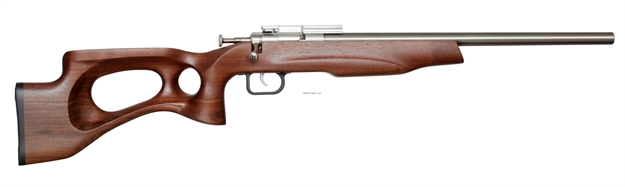 Picture of Crickett, Keystone Youth Rifle, 22 Lr, Single Shot, EZ Loader, Scope Mount, Target Model, 16.125" SS Bbl, Walnut