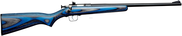 Picture of Crickett, Keystone Youth Rifle, 22Wmr, Single Shot, 16.125" Blued Barrel, EZ Loader, Scope Mount, Blue Laminate Stock