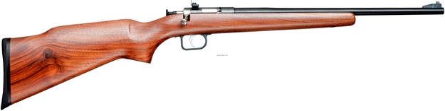 Picture of Crickett, Keystone Youth Rifle, 22Wmr, Single Shot, 16.125" Blued Barrel, EZ Loader, Scope Mount, Walnut Stock