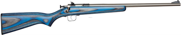 Picture of Crickett, Keystone Youth Rifle, 22Wmr, Single Shot, 16.125" SS Barrel, EZ Loader, Scope Mount, Blue Laminate Stock