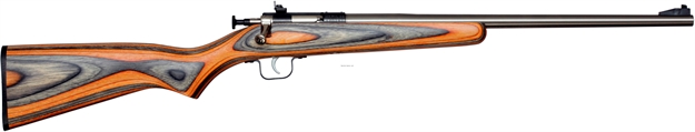 Picture of Crickett, Keystone Youth Rifle, 22Wmr, Single Shot, 16.125" SS Barrel, EZ Loader, Scope Mount, Orange/Black Stock