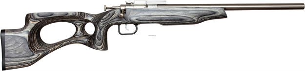 Picture of Crickett, Keystone Youth Rifle, 22Wmr, Single Shot, EZ Loader, Scope Mount, Target Model, 16.125" SS Bbl, Black Lam