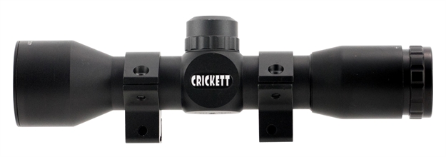 Picture of Keystone Crickett Quick Focus Riflescope, 4X32mm, Mil-Dot, Matte, 1" Tube KSA054