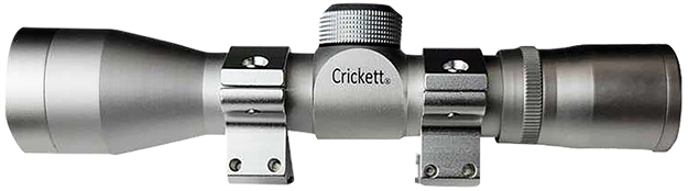 Picture of  Crickett Ksa054s Compact  Silver 4X32mm, Includes Rings