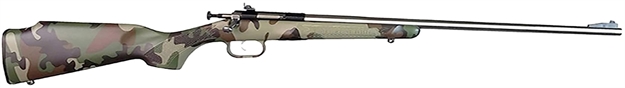 Picture of  Crickett Ksa2171 MY First Rifle Gen2 22 S/L/Lr Single Shot 16.10" Stainless Steel Barrel & Receiver, M81 Woodland Camo Synthetic Fixed Stock, EZ Loader