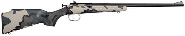 Picture of  Crickett KSA2176 MY First Rifle Gen2 22 S/L/LR Single Shot 16.10" Blued Steel Barrel & Receiver, Kuiu Vias Camo Synthetic Fixed Stock, EZ Loader