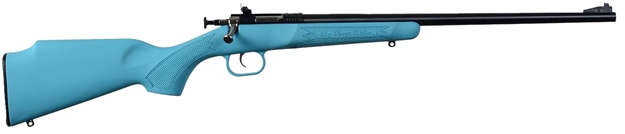 Picture of  Crickett Ksa302 MY First Rifle  22 S/L/Lr Single Shot 16.10" Blued Barrel & Receiver, Blue Synthetic Fixed Stock