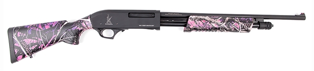 Picture of Crickett Ksa4200-Mg MY First Shotgun  Pump 410 Gauge 18.50" 4+1, 3+1 3" Blued Rec/Barrel Muddy Girl Camo Synthetic Stock (Youth)