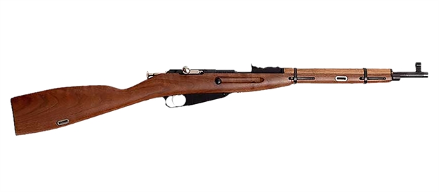 Picture of  Crickett Ksam38 Mosin Nagant M38 Replica 22 LR 1Rd 16.13" Blued Threaded Single Shot Barrel, American Walnut Fixed Stock 611613191384