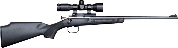 Picture of Crickett Rifle G2 22Lr Blued/ Black Synth W/Scope And Case KSA2240BSC