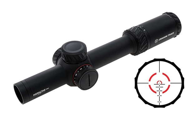Picture of Crimson Trace Corporation Hardline Pro Riflescope 1-6X24 Competition Etched Illuminated, 30Mm Tube 0101100 810048570478